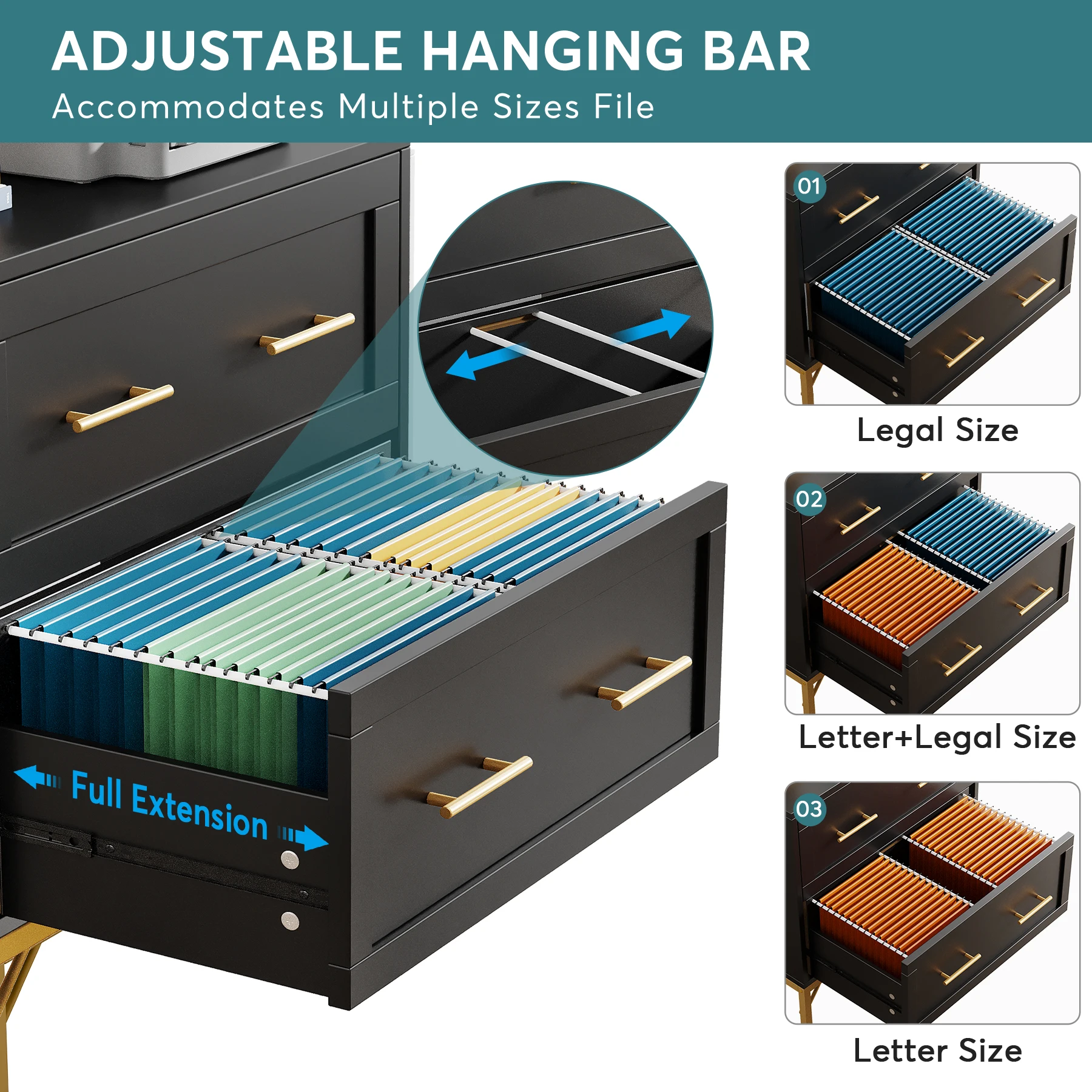 Why the Tribesigns Extra Deep File Cabinet Is the Smartest Choice for  Heavy-Duty Document Storage, image size:1800x1800