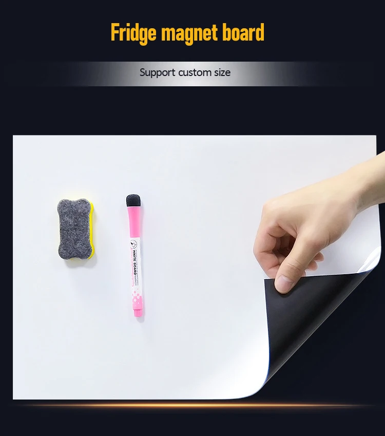Magnetic Sticker Fridge Magnet Whiteboard Set A3 A4 A5 Writing Remind Message Board For The Refrigerator