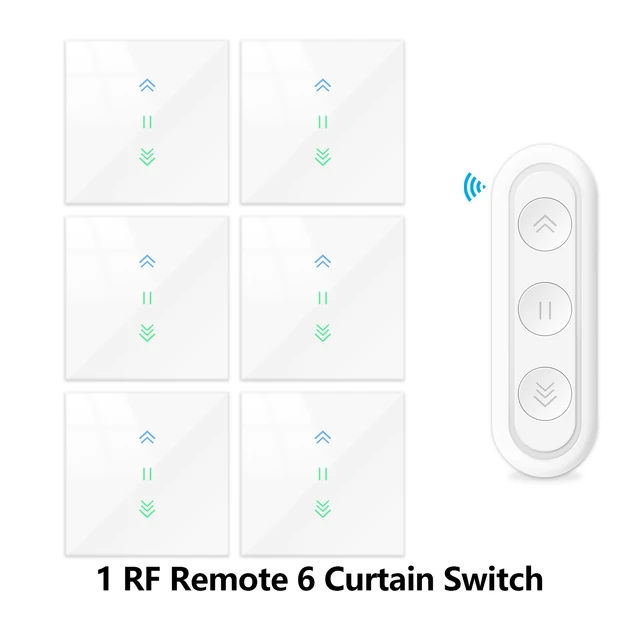 1 remote 6 switch