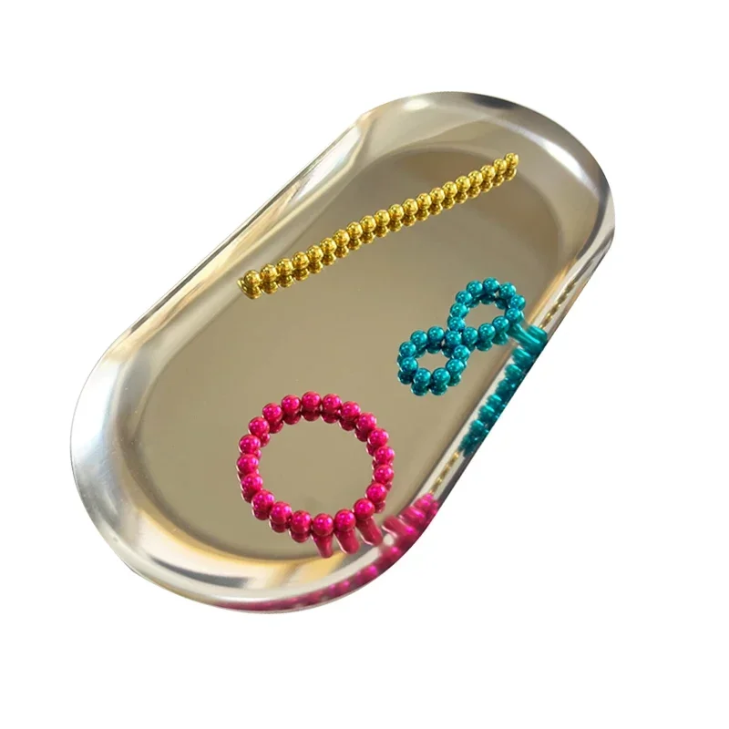 Cat Eye Magnet Beads for Nails Strong Magnetic Round Ball Cat Eye Gel Polish Water Wave 3D Strip Effect DIY Manicure Design Tool magnetic nail art tools cat eye nail tool magnetic nail tools nail care tools