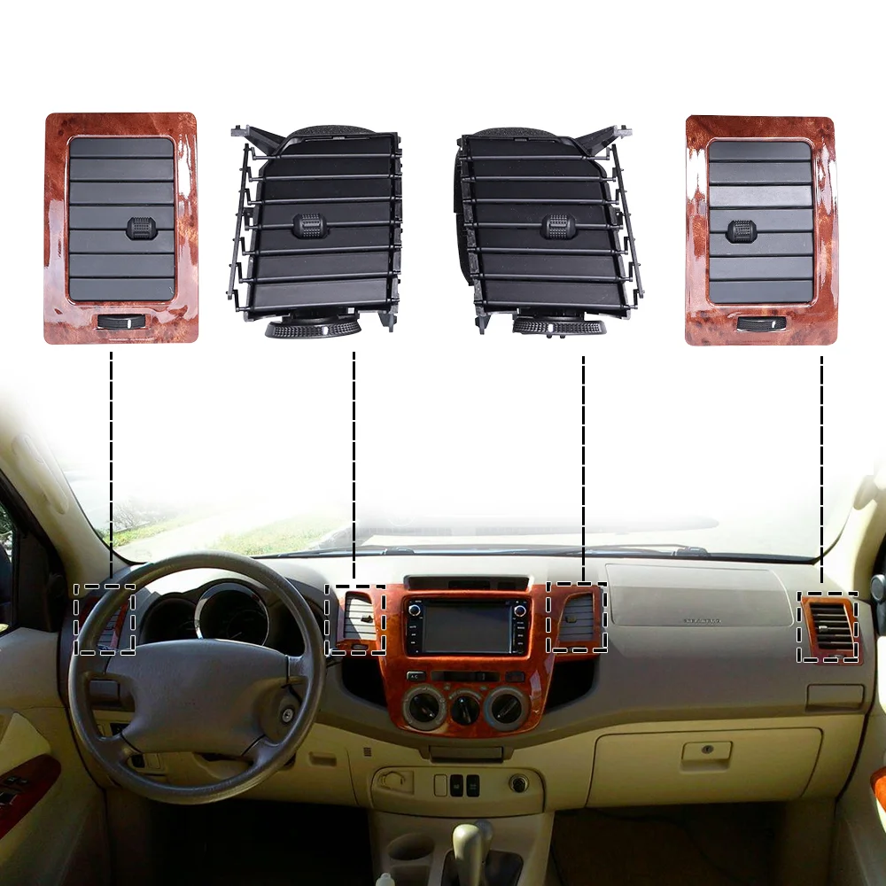 Toyota HILUX Interior Dashboard Air Vent Grille Frame Kit
