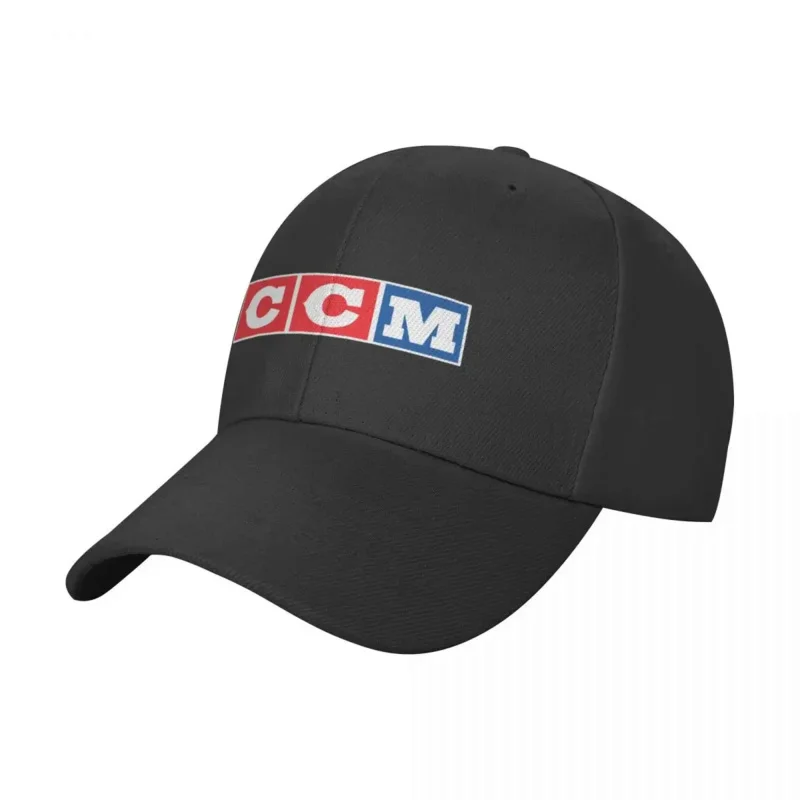 

CCM retro ice hockey logo 2 baseball cap western hat cosplay luxury man hat snap back hat luxury woman Men's