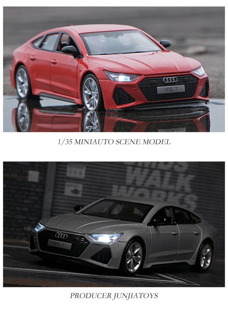 Audi RS7 Sportback 1:35 Ölçekli Model Araba