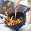 Multifunctional Electric Wok - Electric Cooker with Steam Frying & Chafing Dish Function. Mini Pot for Home 1