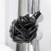 Soft Shower Mesh Foaming Sponge Exfoliating Scrubber Black Bath Bubble Ball Body Skin Cleaner Cleaning Tool Bathroom Accessories 6