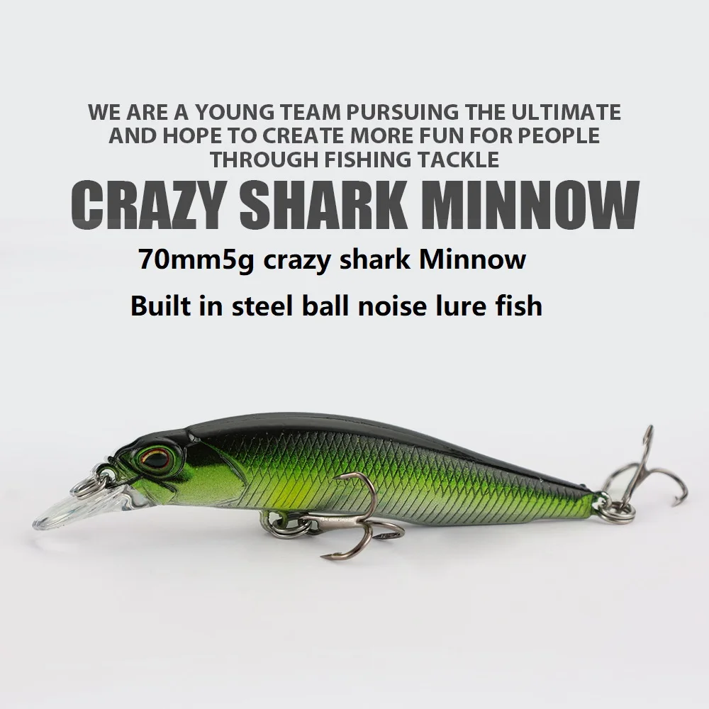 Custom Treble Hooks Fishing Lures Artificial Bait 3D Lure Eyes Floating Minnow  Fishing Lure - China Fishing Lures and Floating Minnow Bait price