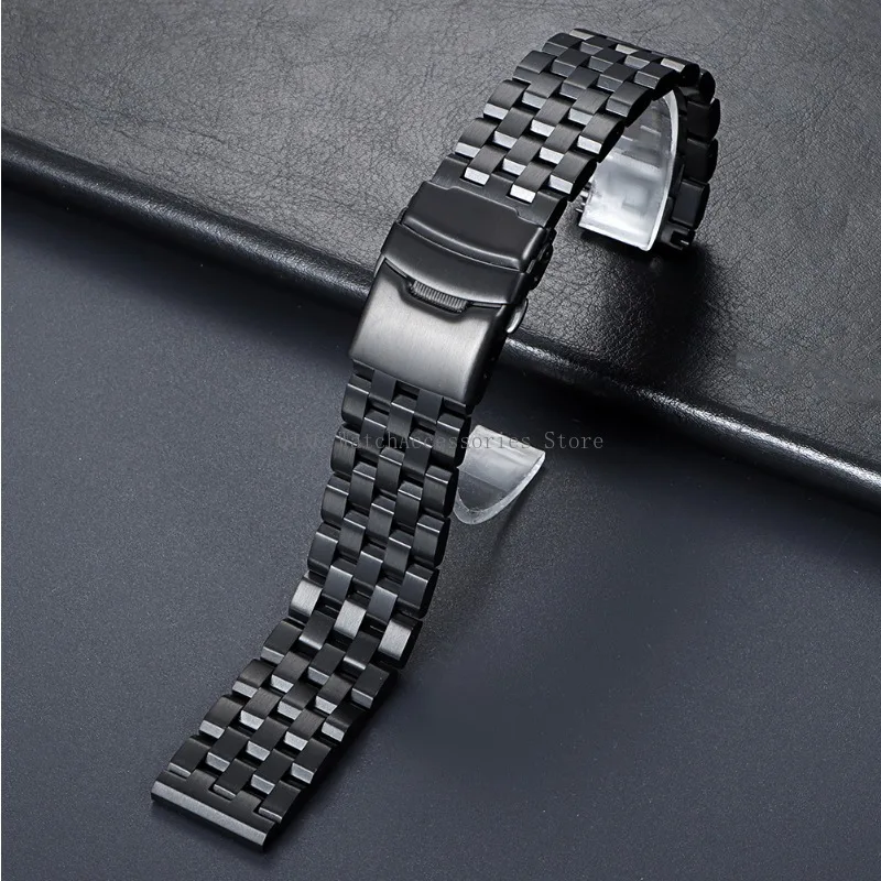 Stainless Steel Universal Watchband Strap - Unisex Metal Bracelet Replacement