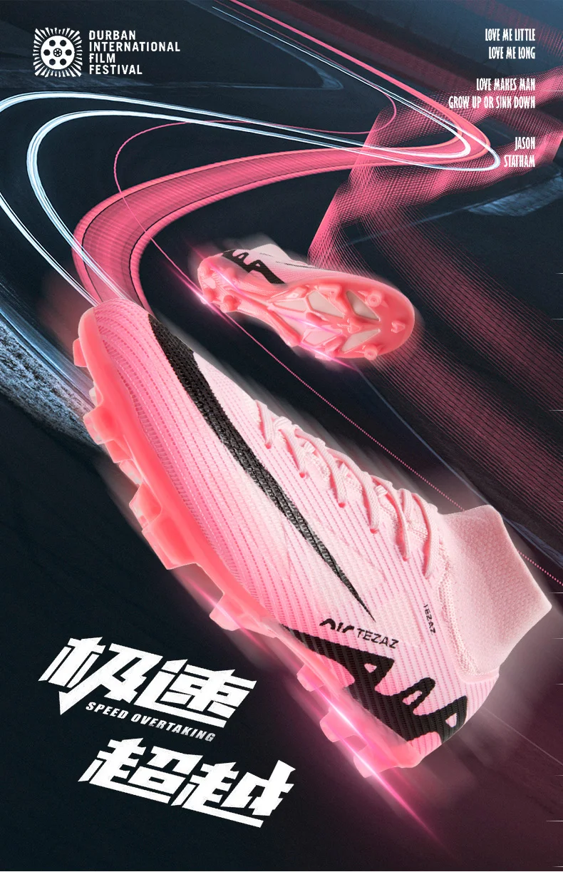 Description Picture 3 of itemNew Men's Football Shoes Professional Match Society Cleats Soccer Shoes Original Indoor Training Non Slip Football Field Boots