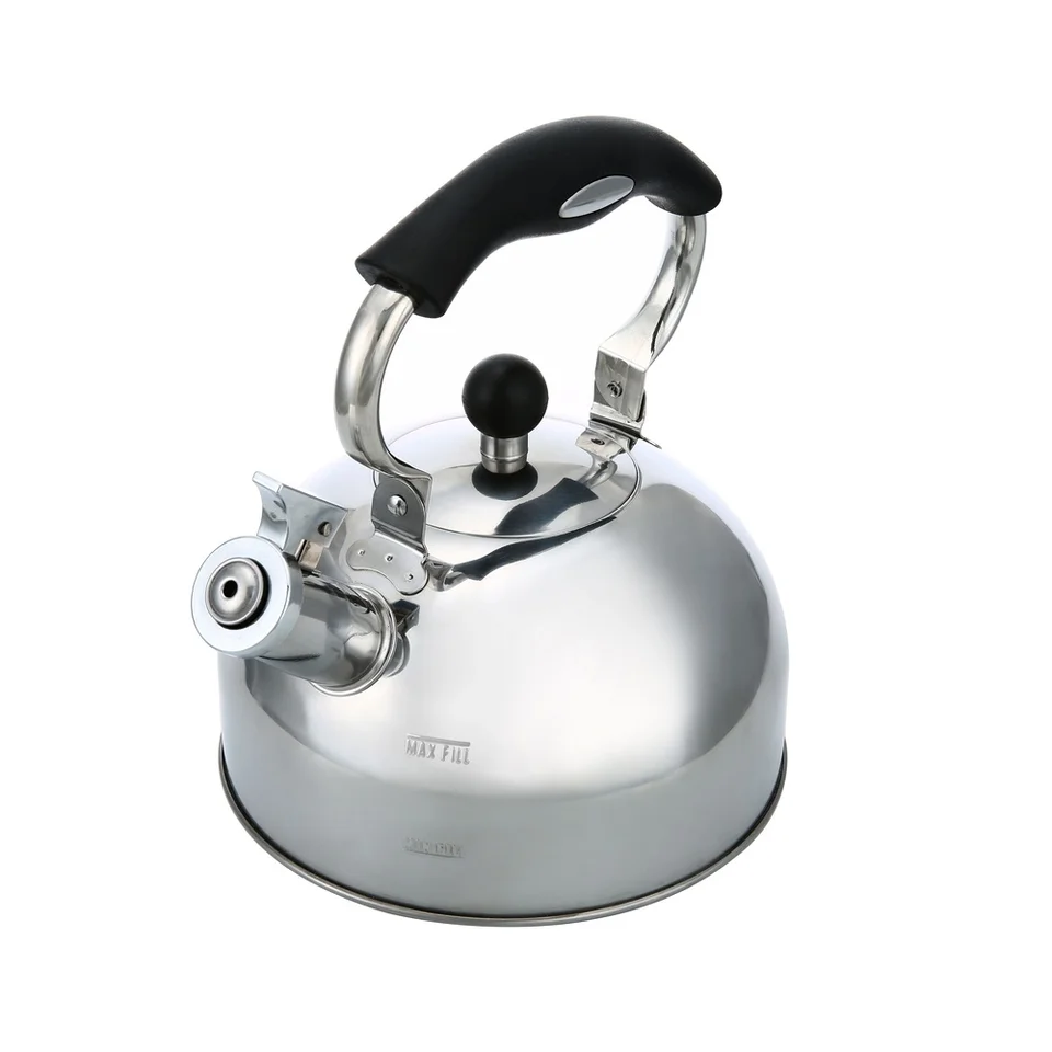 Durable Stainless Steel Whistling Tea Kettle 25L