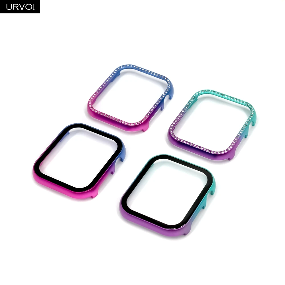 URVOI Premium Metal Bumper & Glass Protector