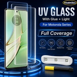 Premium UV Curved Tempered Glass Screen Protector - Anti - Scratch, HD Clarity for Uv Curing Film