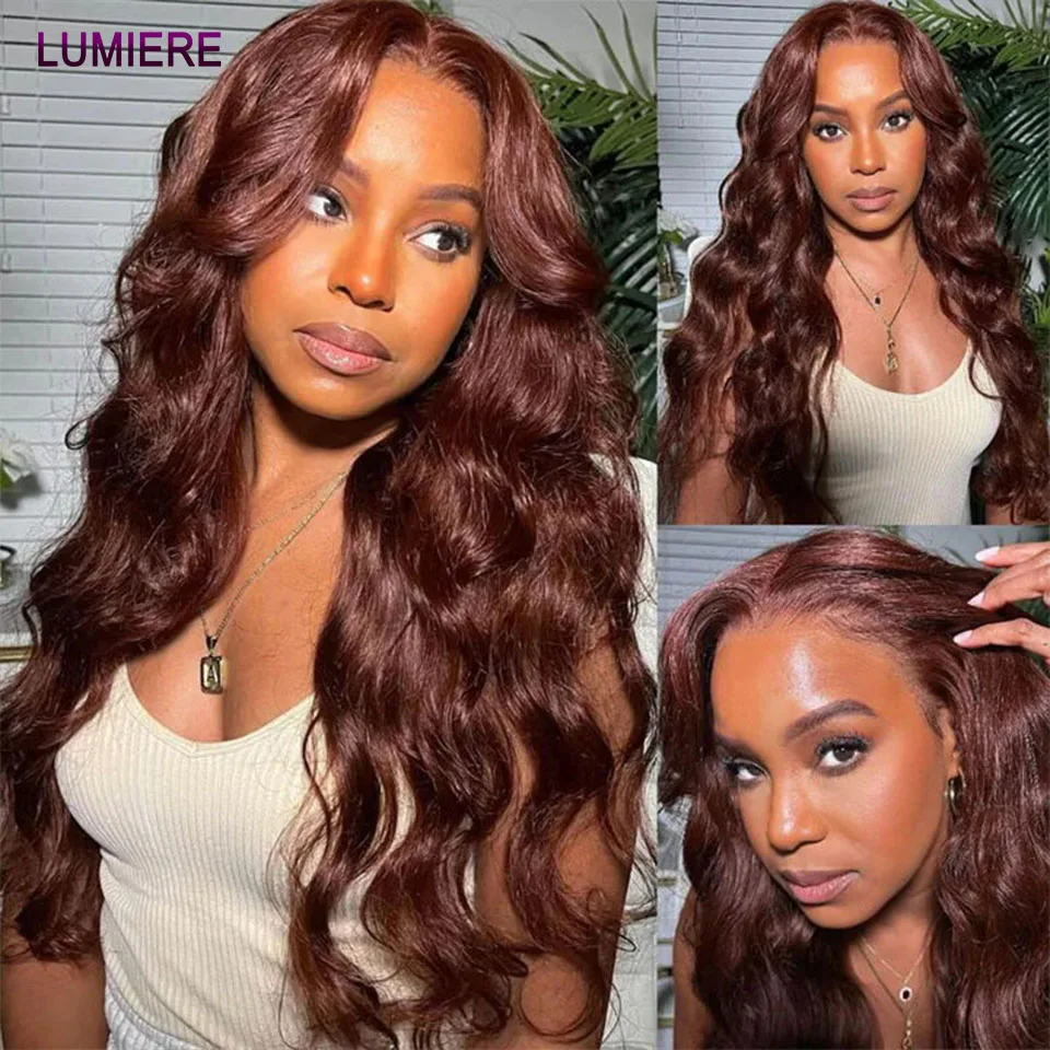 Dark Auburn Brown Hair: The Ultimate Guide to Choosing and Styling 33  Reddish Auburn Brown Body Wave Bundles, image size:960x960