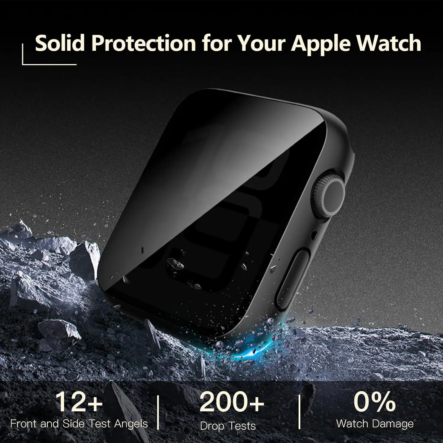 Premium Protective Tempered Glass Screen Protector Bumper Case