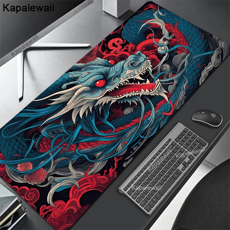 thumbnail image 1 of Alfombrilla de ratón de Anime Oni XXL, accesorios para juegos, alfombrilla de escritorio para teclado de Gamer, alfombrilla antideslizante para ordenador portátil y portátil, 80x30cm, 90x40cm, 1 of 4