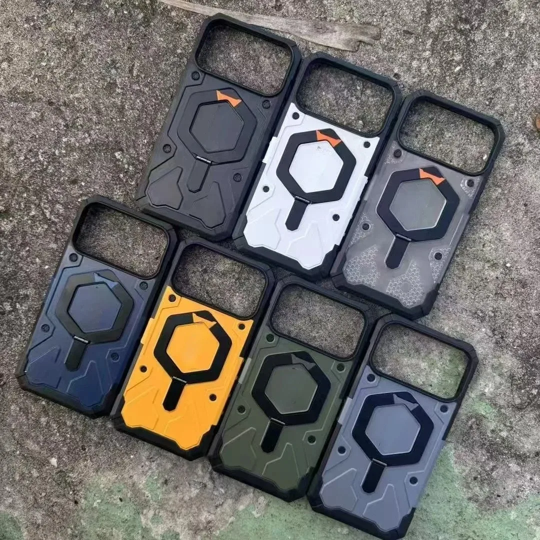 Premium Magnetic Wireless Charging Anti-Drop Phone Case, Designed