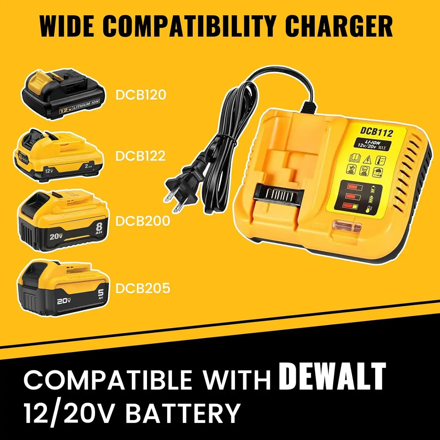 20V Lithium Battery Charger Set 5