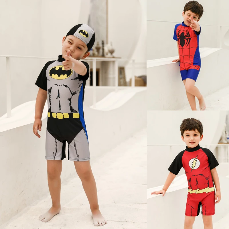 Cheerful one piece children swimsuit boys' biketard swimwear big kids hot springs baby swim beach surf wear, one piece swimsuit, children swimsuit, children swimsuits