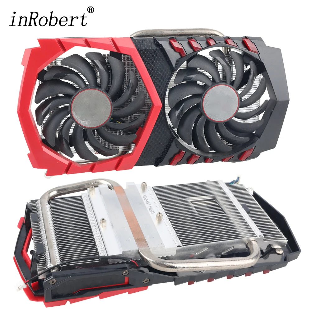 

85mm PLD10010S12HH Video Card Cooler fan Heatsink for MSI GTX 1050 1050Ti Graphics Card Replacement Radiator