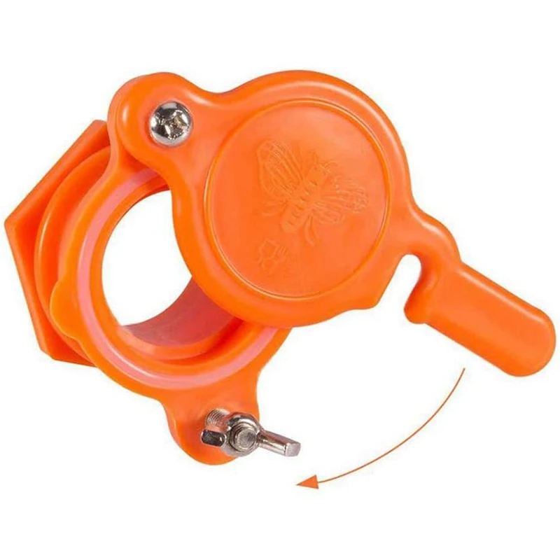 B08B-5Pcs Honey Gate Valve for Bucket Durable Honey Gate Extractor Tap Beekeeping Supplies