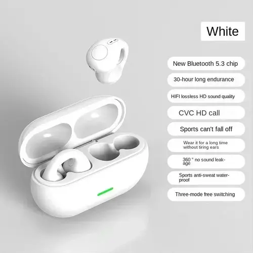 New Original T75 Bone Conduction Wireless Bluetooth 5.3 Headphones Sports Earphones HiFi Sound Quality Waterproof TWS Headset - Image 8