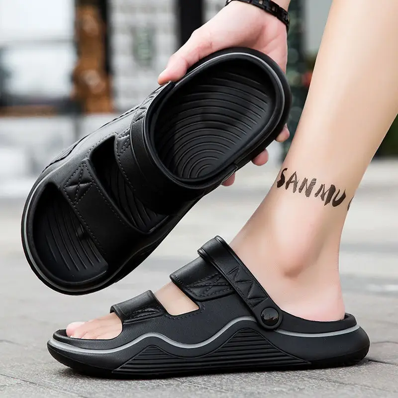 Men Sandals Summer Leisure Beach Holiday Sandals For Male Sandles Sandalias Sandale Home Summer Shoes Lightweight