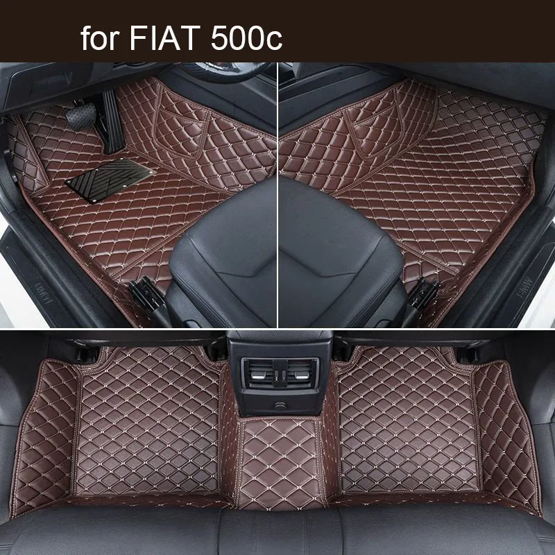 

Автомобильные коврики для FIAT 500c 2012-2019, аксессуары, автомобильные коврики