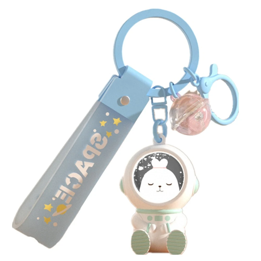 

Cartoon Starry Sky Sunset Light Keychain Pendants Couple Car Key Chain Pendant Exquisite Gift