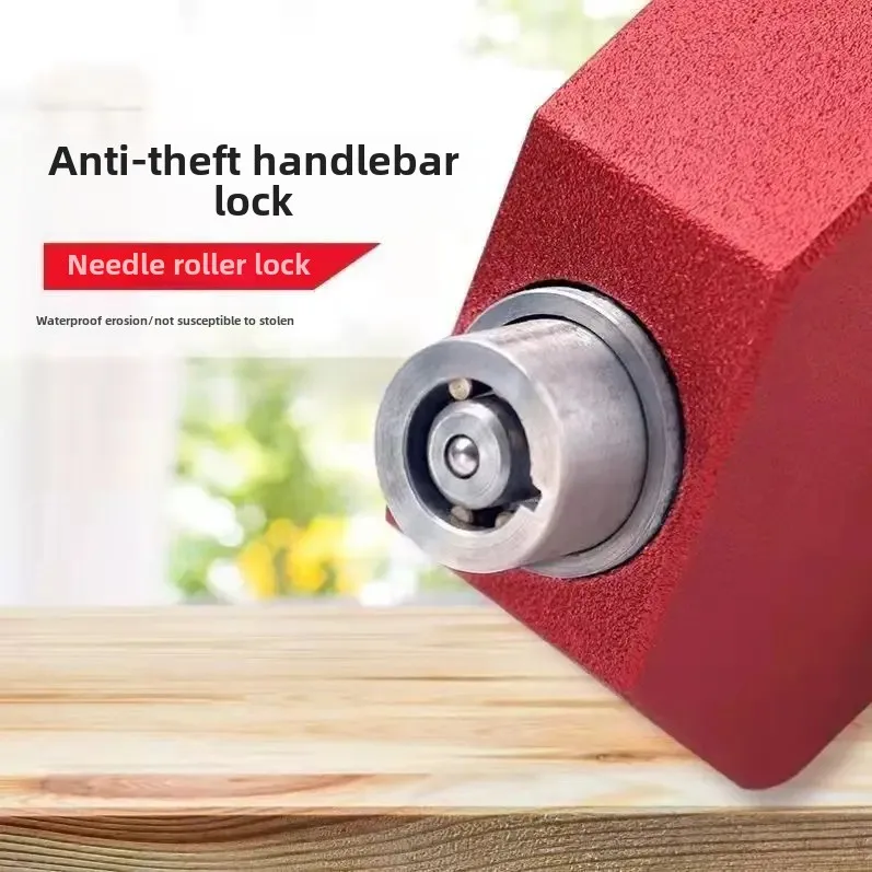 Anti-Theft Convenient Car Key Lock Electric Bicycle Motorcycle Oil Pedal Lock Brake Bottle Shape Car Accessories
