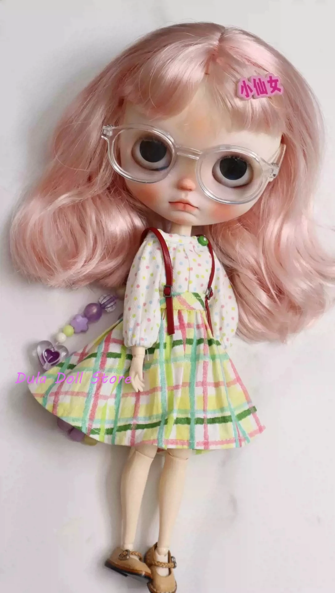 

Кукла Dula одежда платье Радуга юбка комплект Blythe Qbaby ob24 ob22 Azone Licca ICY jerfish 1/6 Bjd кукла
