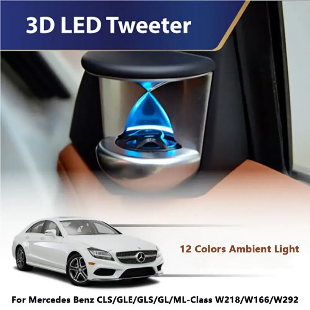 For Benz CLS-Class 2012-2017 12 Colors LED A-pillar