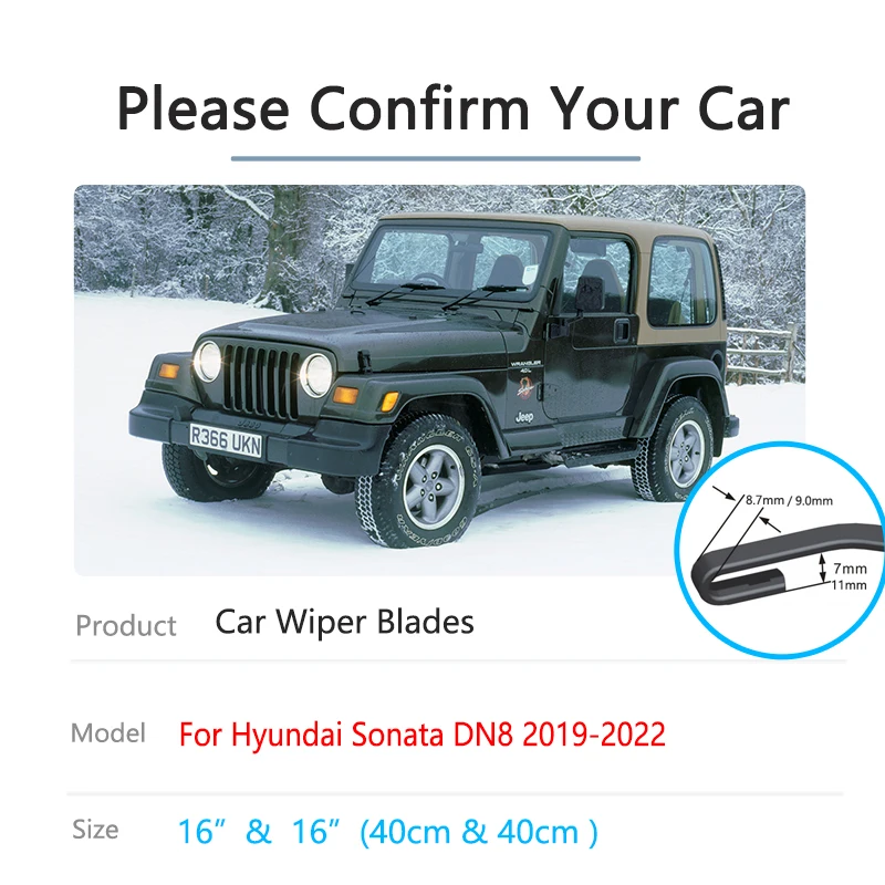 Actualizar 35+ imagen 2006 jeep wrangler wiper blade size