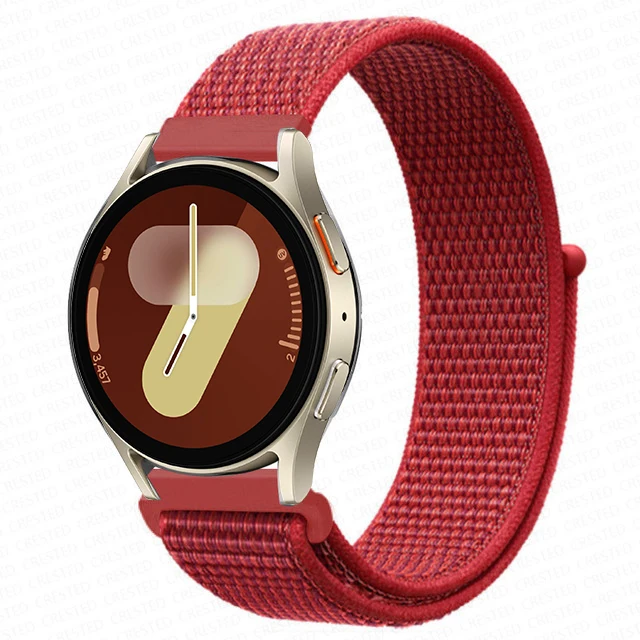 Versatile Nylon Loop Bracelet for Smartwatches - 22mm/20mm Band