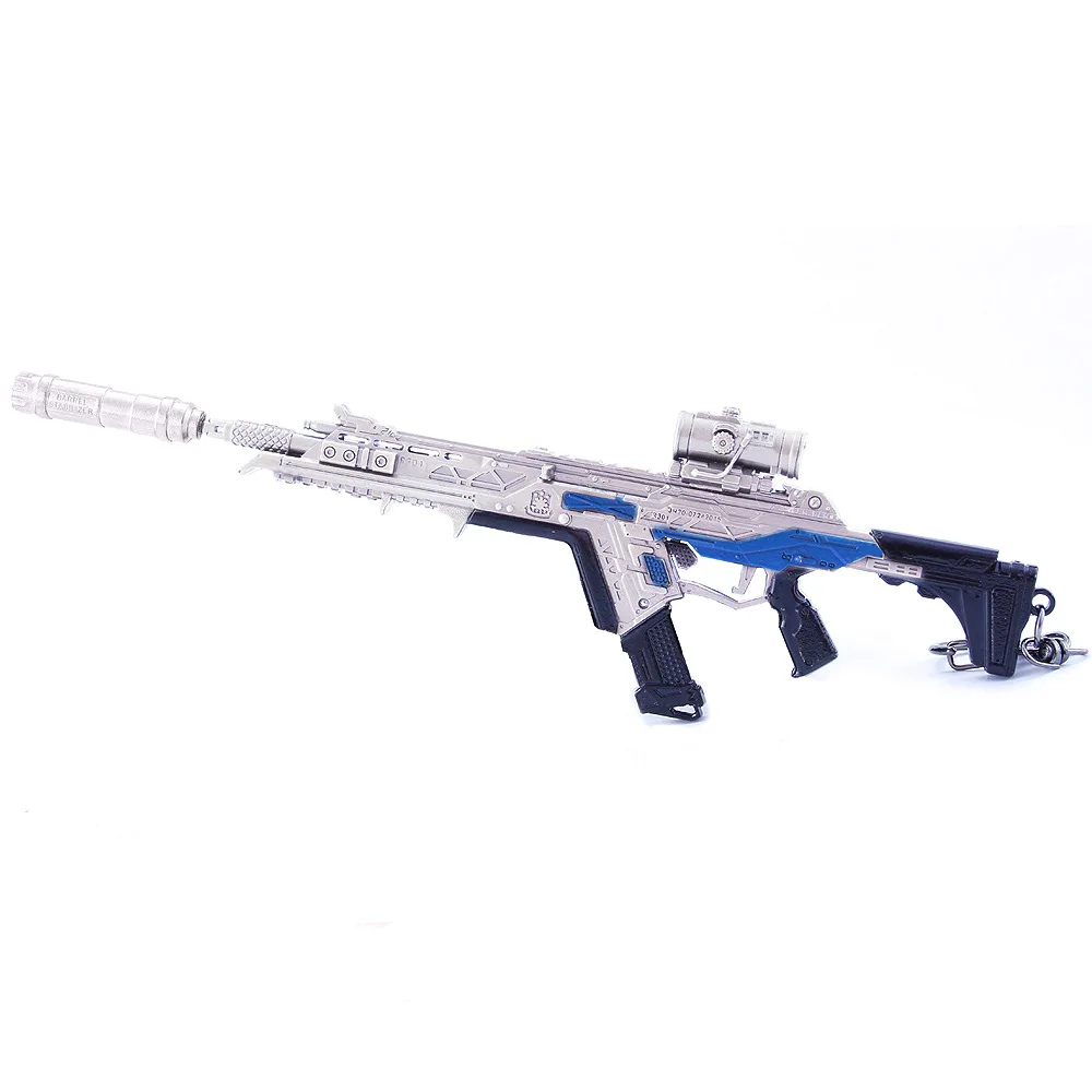 Muito Bom 2022 New APEX Hero Peripheral R301 Carbine Alloy Weapon Toy Model APEX Legends Weapon Toy For Birthday Gift 5