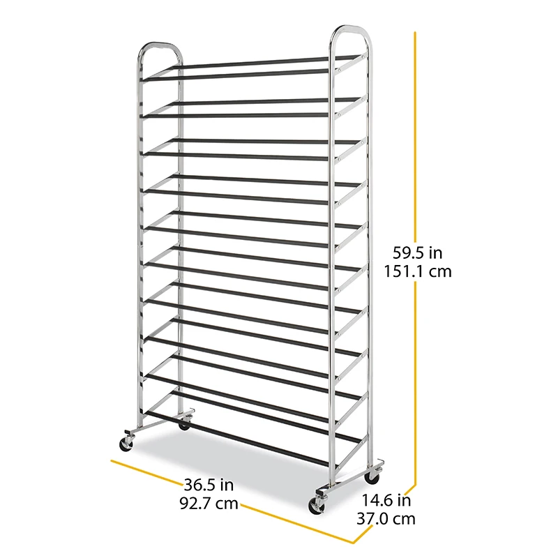 10 Tiers Shoe Rack, Large Capacity Shoe Organizer, Shoe Shelf for 50 Pair,  Metal Shoe Rack, Tall Shoe Shelf - 10-tier - Yahoo Shopping