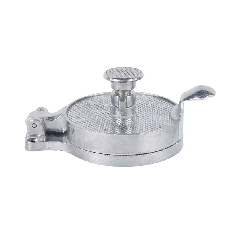 Aluminum Alloy round Hamburger Maker Fixed Adjustable Commercial Double Layer Hamburger Maker Small Machine for Baking
