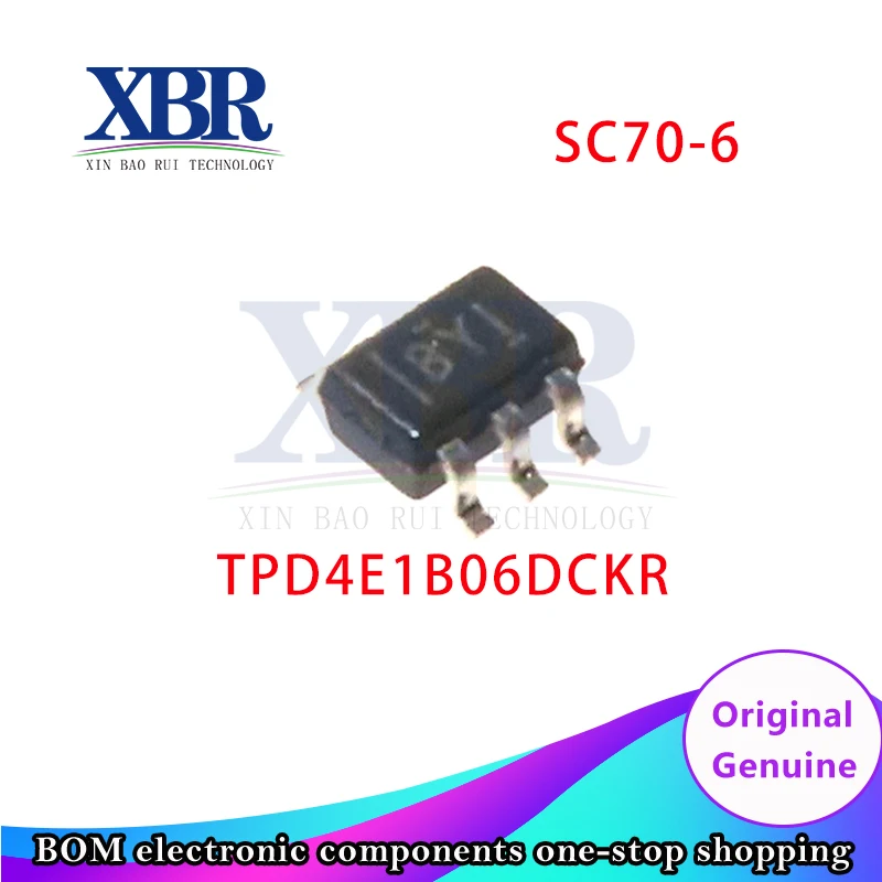 

5PCS TPD4E1B06DCKR SC70-6 Diode & Rectifier