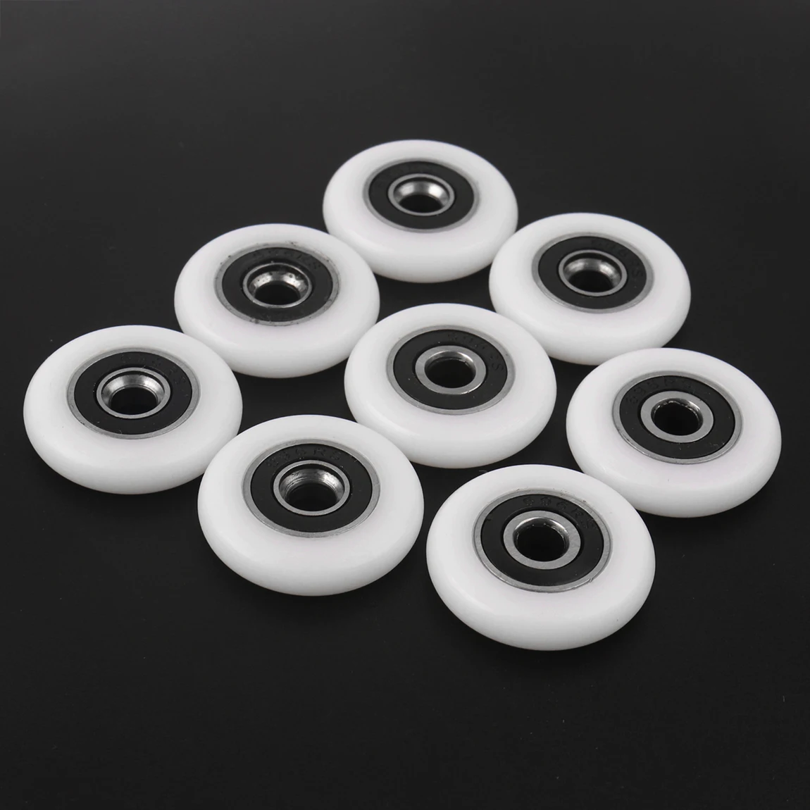 Shower Room Accessories 8 Pcs/set Bath shower cabinet roller wheel bearing 19/23/25/27mm