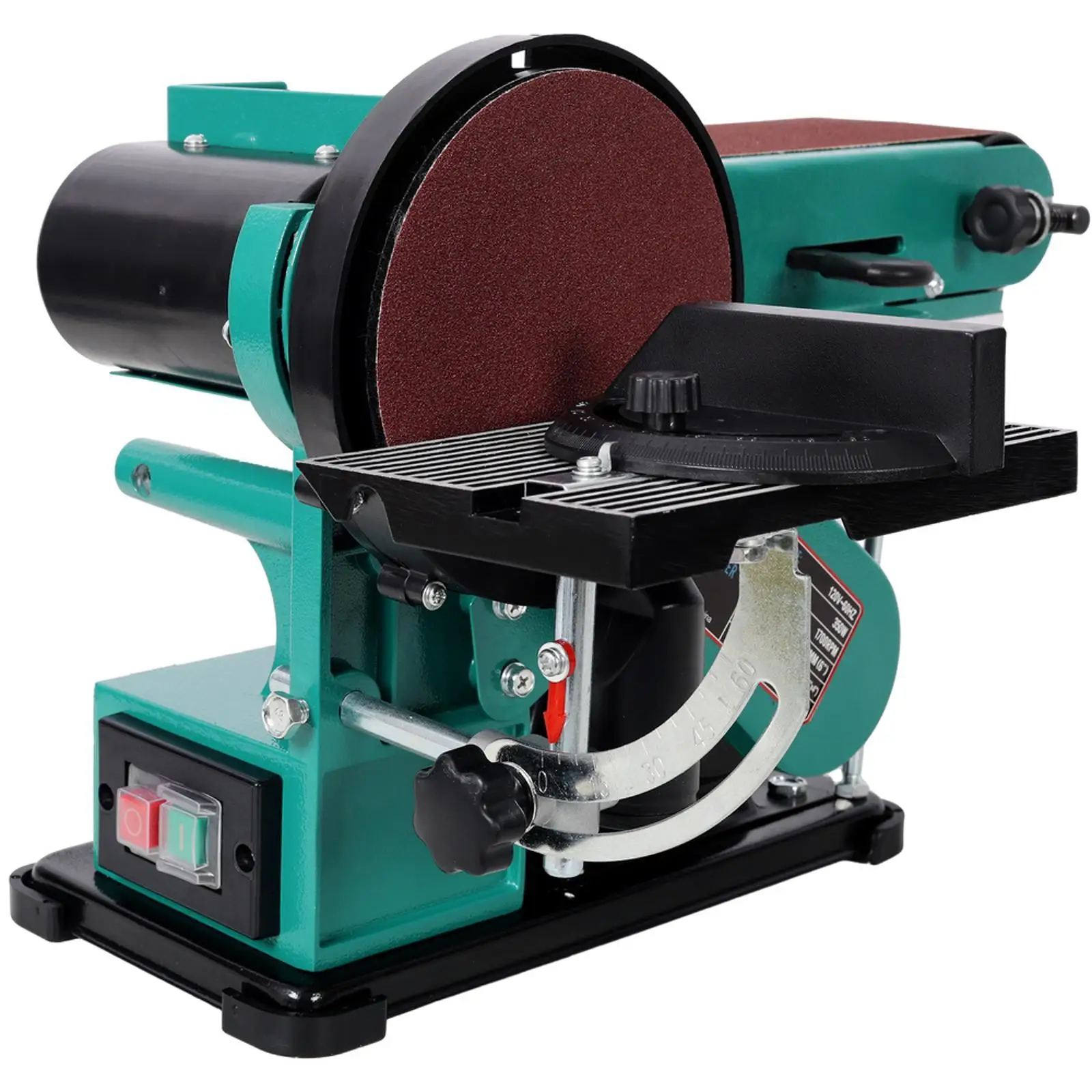 High Power Belt Sander and Disc Polisher Combo Grinder Sanders with Dust Cover for Workshop Woodworking High Power Belt Sander and Disc Polisher Combo Grinder Sanders with Dust Cover for Workshop Woodworking