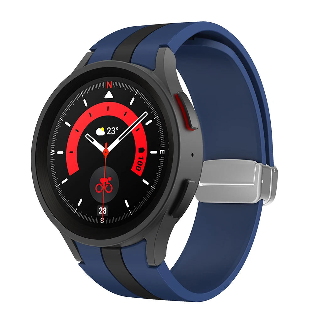 Magnetic Buckle Silicone Strap