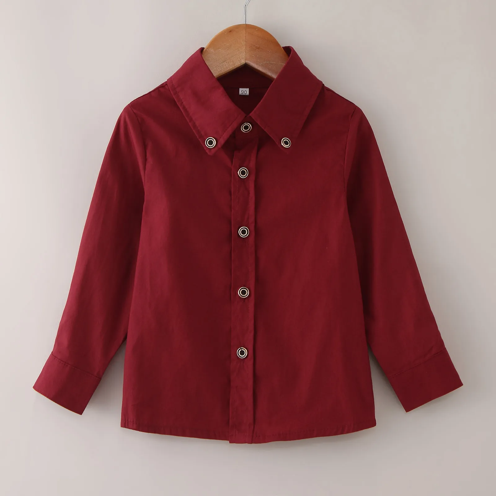  소년 긴팔 겨울 격자 무늬 셔츠 탑 코트 아웃웨어 아동복 소년 축구 긴팔 티셔츠 детская одежда