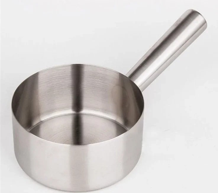 Stainless Steel Long Handle Water Ladle Kitchen Tools Mirror Polish Soup Milk Scoop Diet-Kitchen Large utensils Capacity Bailers