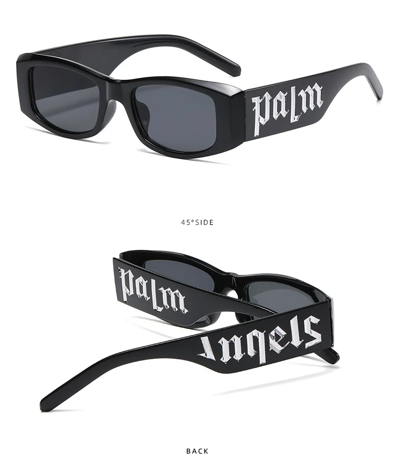 Hranaté slnečné okuliare retro designer móda pre mužov a ženy_voghion.com