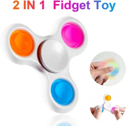 Spinner à main pour enfant et adulte, anti Stress, anti Stress, anti tdah 
