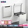 Ultrathin Wall Mounted Shower Folding Seat Chair Casual Household Porch Shoe Back Chair Step Stool Aluminium Home Furniture 1