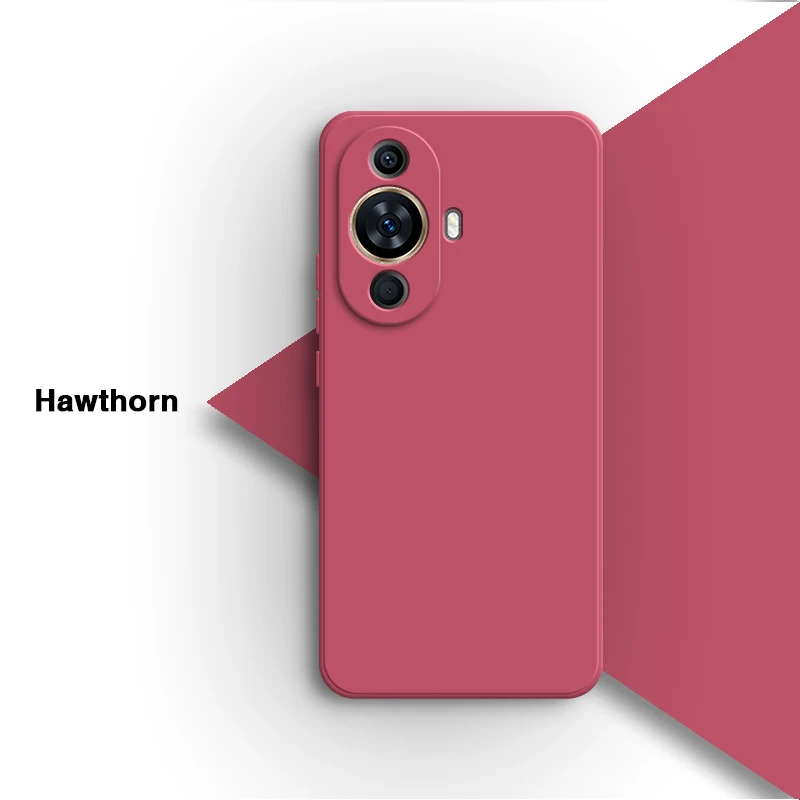 Premium Liquid Silicone Back Cover for Huawei Nova Series - Simple, Stylish, Durable