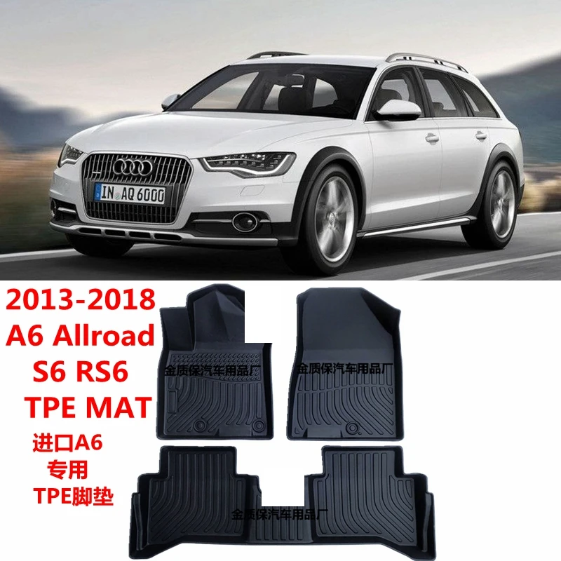 Utilizzare Per 2012-2018 C7 Audi A6 Allroad Avant S6 Tappeto Per Auto Adatto Per Audi A6 Rs6 Tappetini Impermeabili A6 Allroad Avant S6 Tappetini Per 