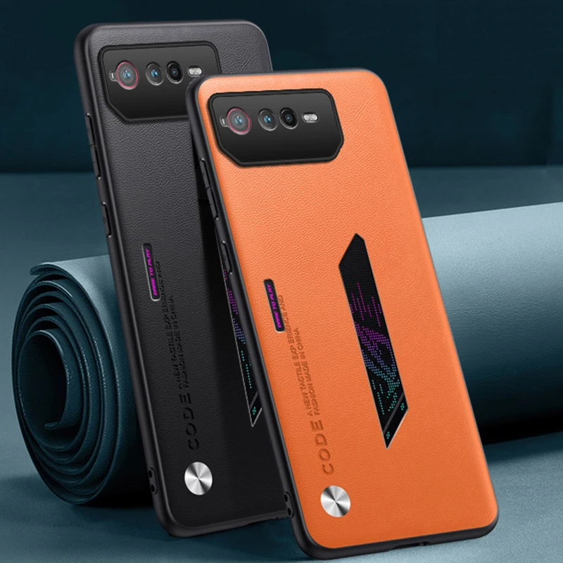 Luxury PU Leather Shockproof Phone Case - Premium Silicone Back Cover