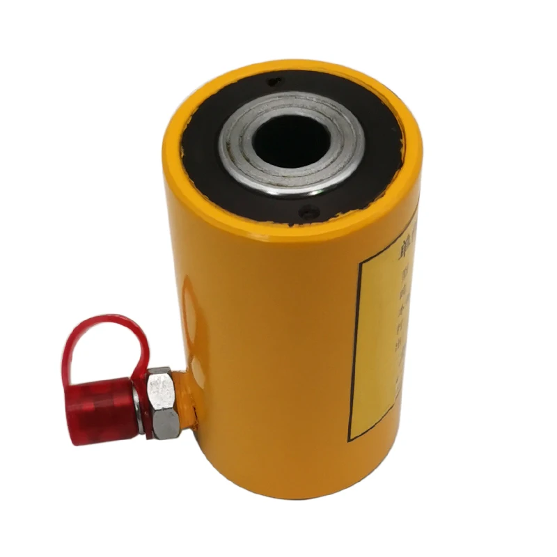 RCH-121 12T 41mm 단방향 유압 잭 중공 실린더 본체 분리형 RCH 고강도 121mm 산업용