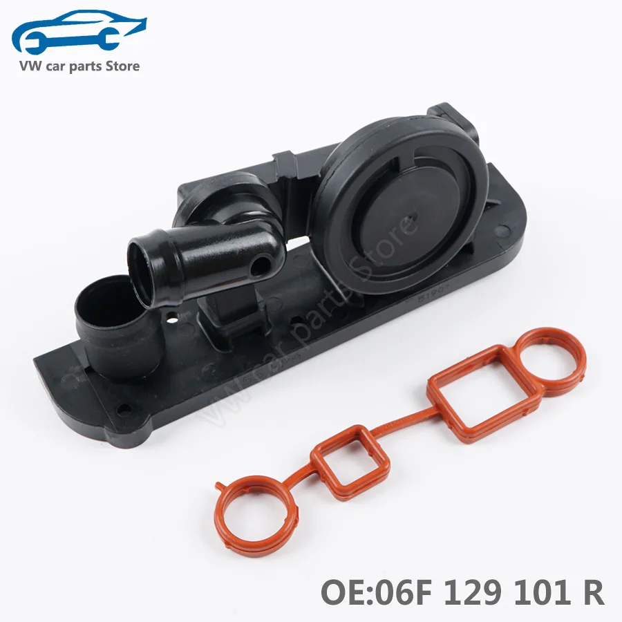 Engine PCV Valve 06F129101R PCV Pressure Control Valve Oil Breather Separat For EA113 Audi A3 A6L TT VW Scirocco Golf GTI EOS 06F 129 101 R