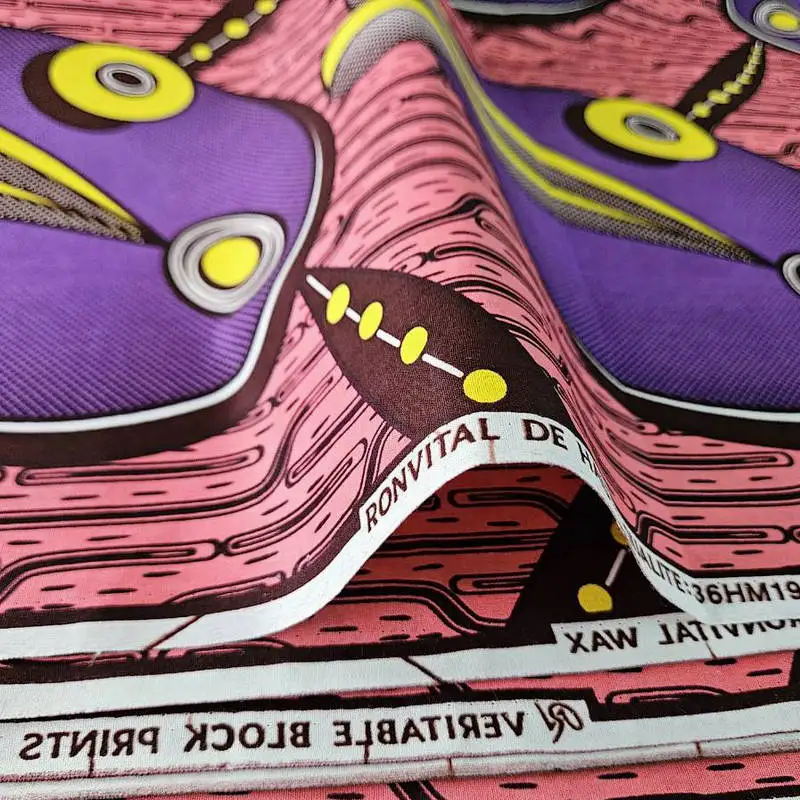 Item No. D1-4 Choose veritable block prints wax fabric cotton